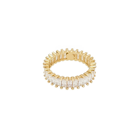 14k Classic Radiant Gold Ring