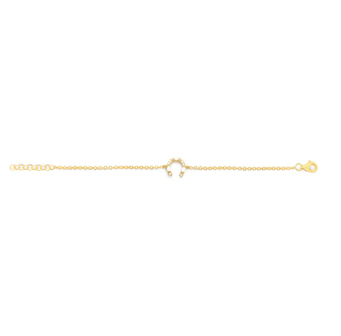 Horseshoe Diamond Bracelet