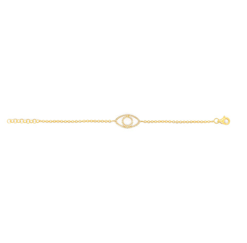 Always looking over you Diamond Bracelet