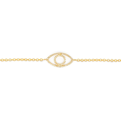 Always looking over you Diamond Bracelet