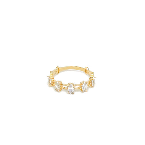 14k Brilliant Divinity Ring