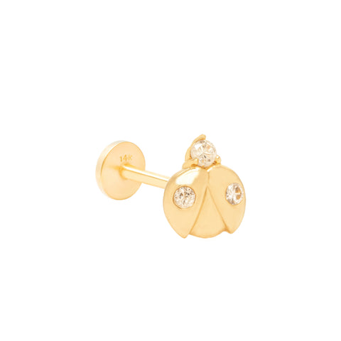 14K Ladybug Piercing