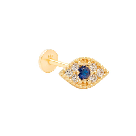 14K Mini Eye Piercing