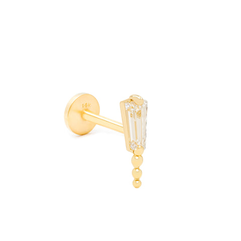 14K Pointy Confetti Piercing