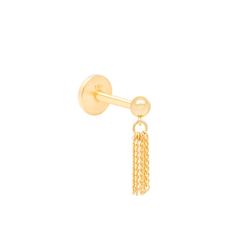 14K Multichain Piercing