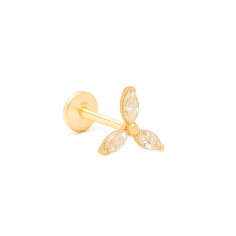 14K Boomerang Piercing