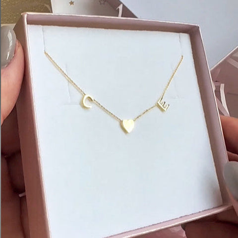 Custom 14k Gold Nameplate Necklace | Personalized Jewelry by Doradus