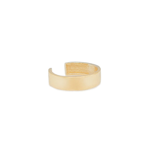 14k Golden Thick Ear Cuff