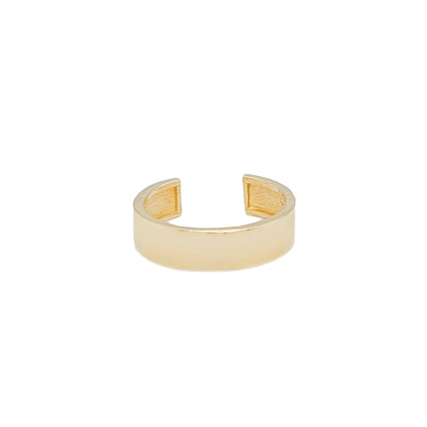 14k Golden Thick Ear Cuff