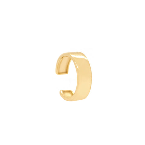 14K Plain Earcuff