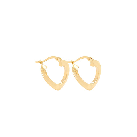 14k Twisted Huggies