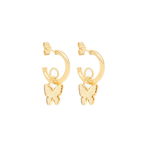 14k Butterfly Sparks in Gold
