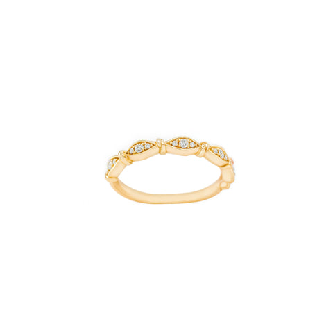 14k Diamond Marquise
