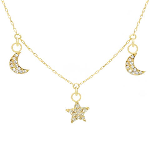14k Customize Necklace - Mix & Match Charms - Customer's Product with price 253.00 ID K24WaLlYUSv0wMTBNawxOKxI
