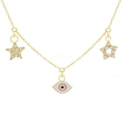 14k Customize Necklace - Mix & Match Charms - Customer's Product with price 241.00 ID FaAu4BXSUJh3hPWqY0CHwVHp